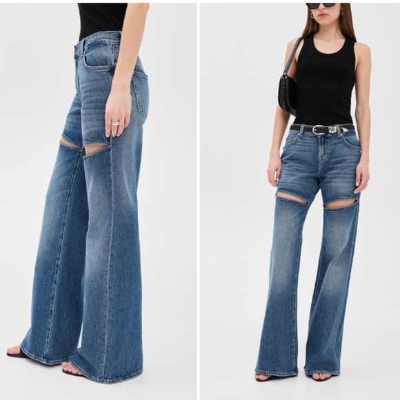 7 For All MANKIND SPENCER FLARE 32 NEW NWT - Picture 2 of 8